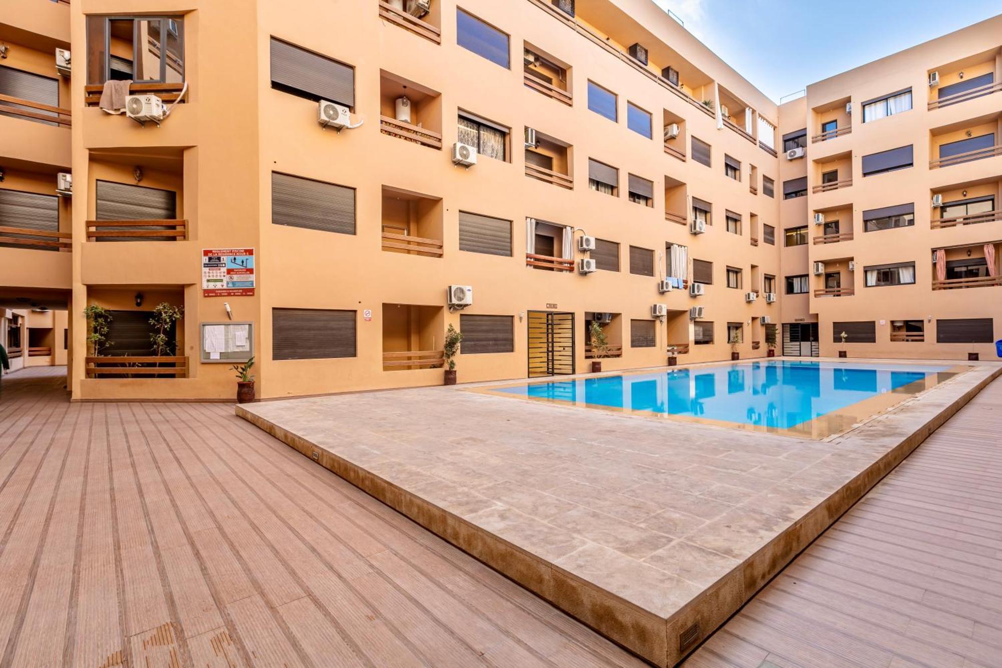 Chic & Cosy Appart Au Centre Ville - 100 % Equipe Marrakesh Exterior photo